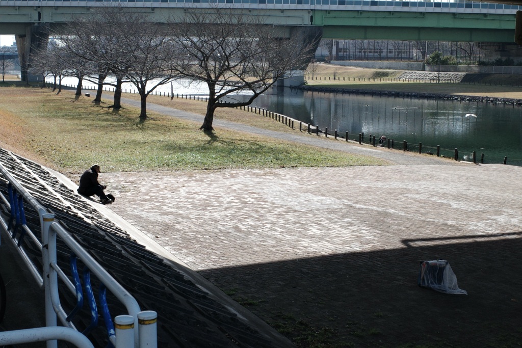 今日は東大島で1時