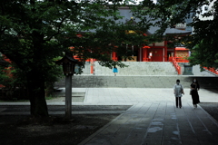 今日は花園神社で10時