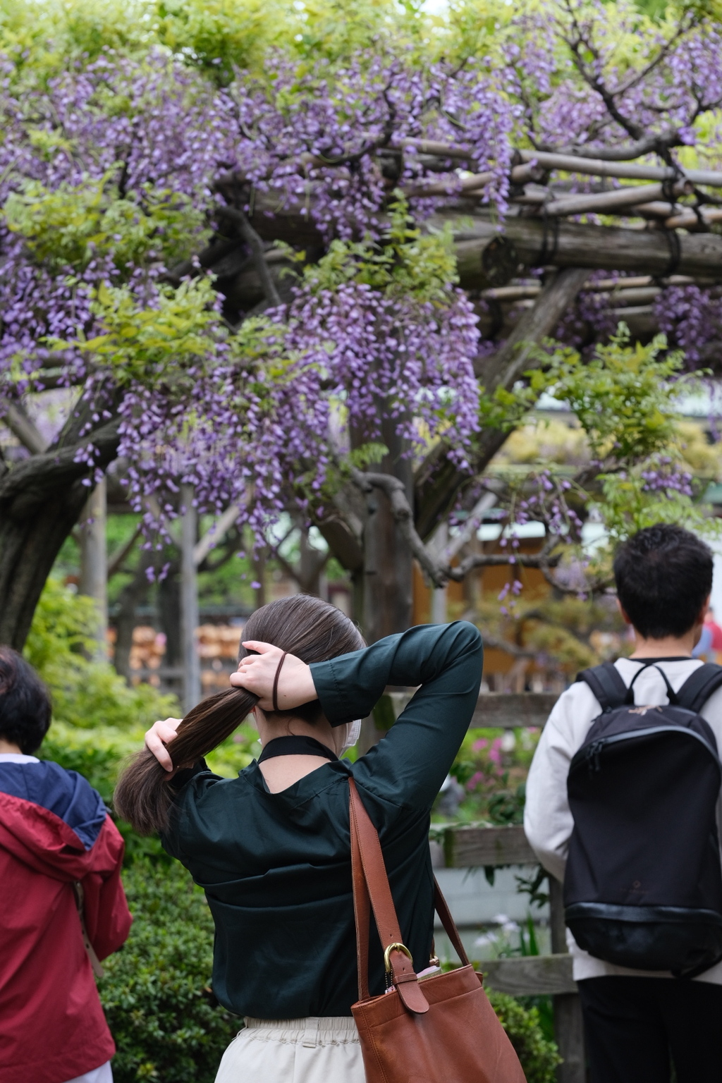 今日は亀戸天神で9時