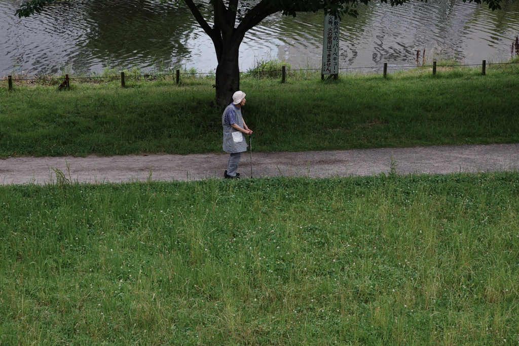 今日は旧中川で9時②