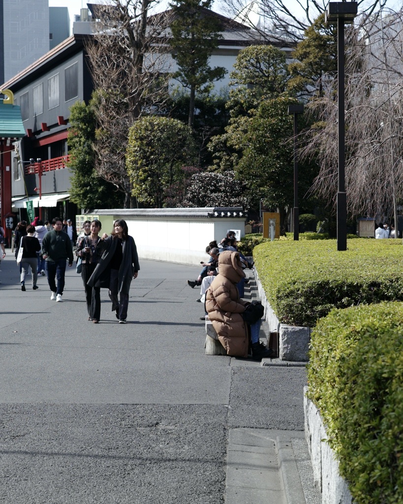 今日は浅草寺で12時