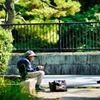 小さな笑顔。