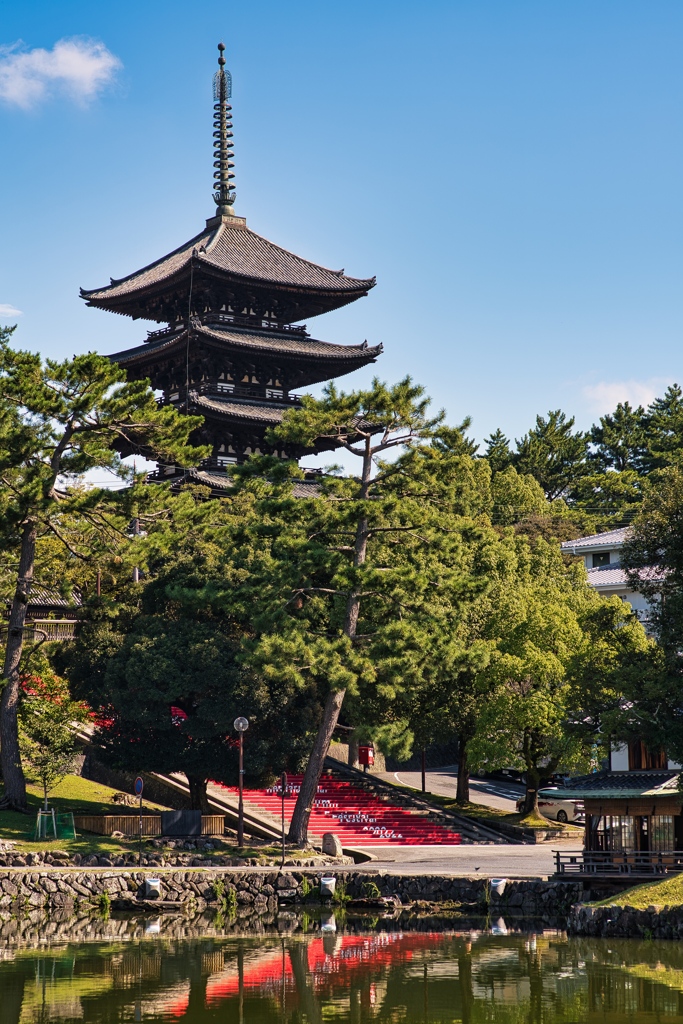 奈良 興福寺 五重塔。