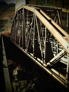 足尾の鉄橋