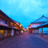商店街の石畳