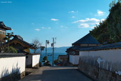 城下町と海