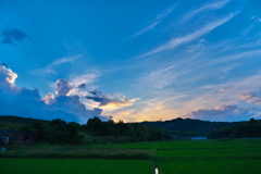 梅雨明けの空
