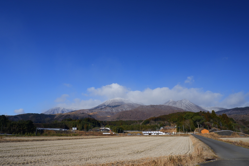 普段のくじゅう連山