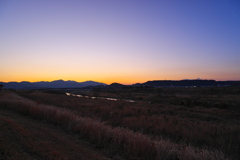 穏やかな夕暮れ