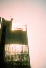 film・ガラスブロックの夕暮れ*