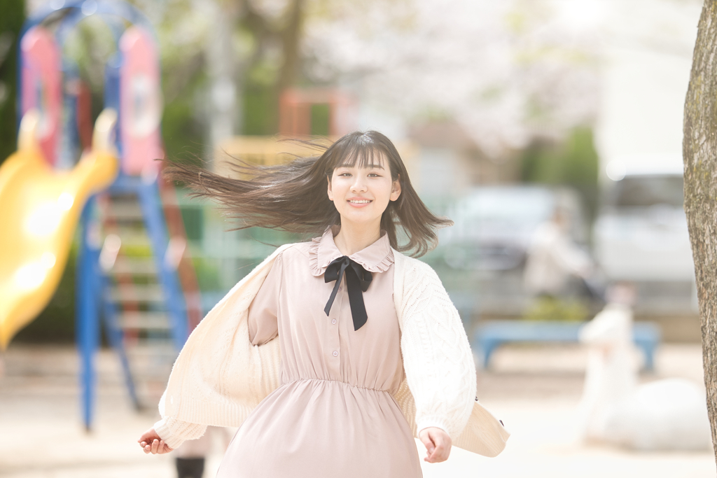 春に戯れる