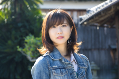 古民家前にて