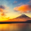 日出ずる国の富士