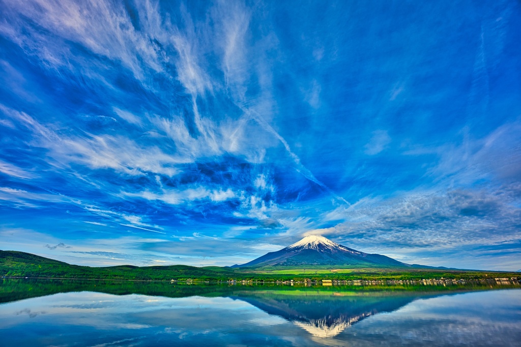 皐月の山中湖