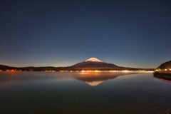 山中湖の夜②