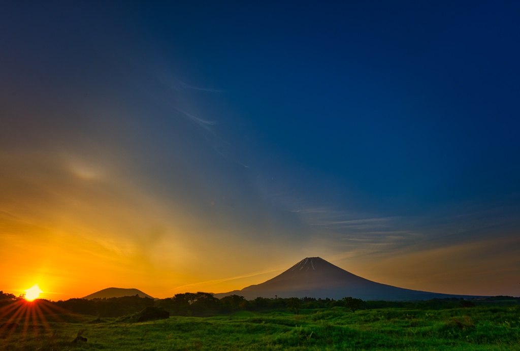 朝霧の朝