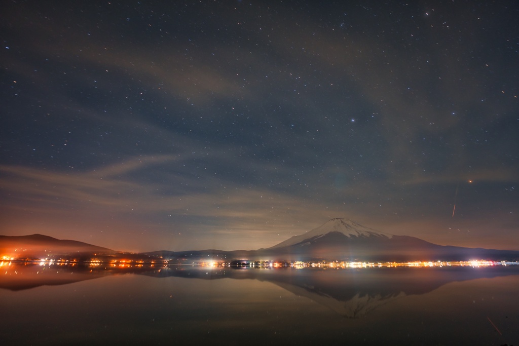 霞夜景