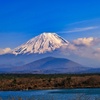 精進湖の富士