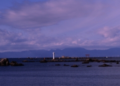 裕次郎灯台と名島の鳥居