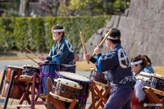 野田郷島津太鼓＠仙巌園