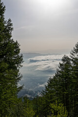 雲の上のお山