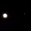 月と木星の接近