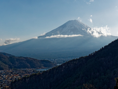 御坂峠からの富士