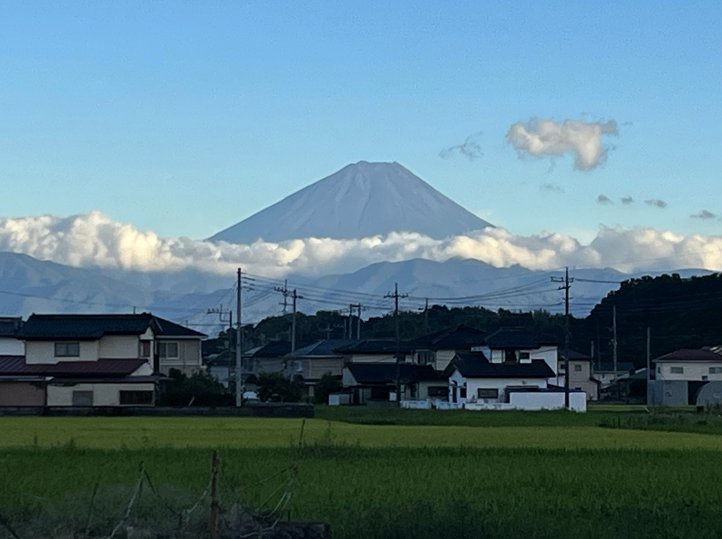 昨日の富士山