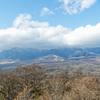 八ヶ岳を覆う雪雲