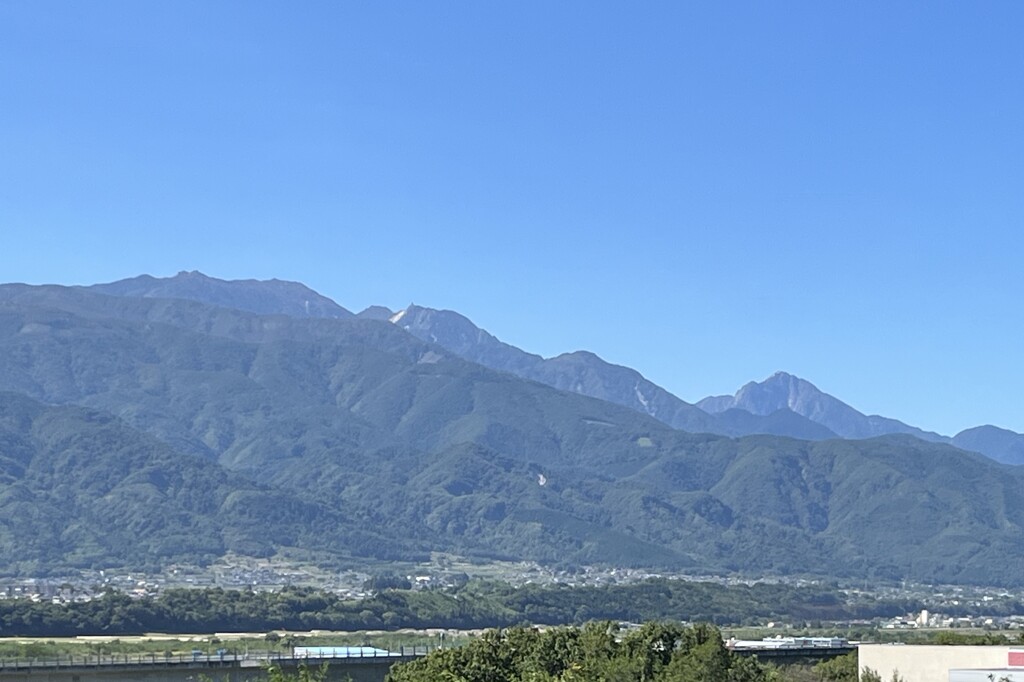 鳳凰三山から甲斐駒