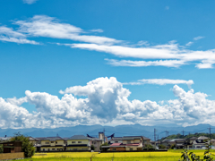まだ夏空・・・