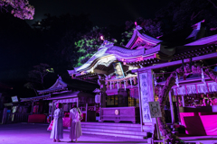 江島神社プロジェクションマッピング