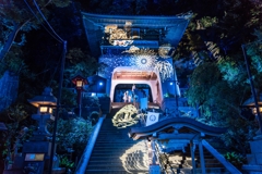 江島神社プロジェクションマッピング