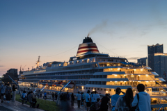 大さん橋　夕景