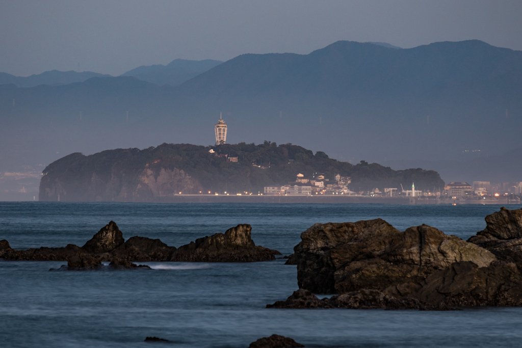 真名瀬の夜明け