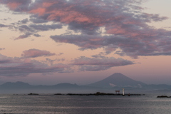 真名瀬の夜明け