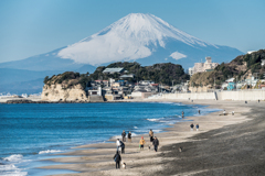 湘南　七里ヶ浜