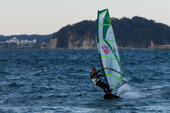 森戸海岸　ウインドサーフィン