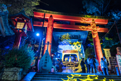 江島神社プロジェクションマッピング