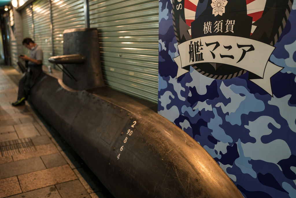 横須賀、夜スナップ