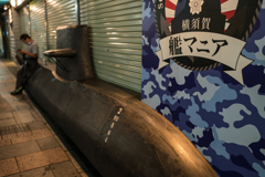 横須賀、夜スナップ