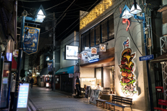 横須賀、夜スナップ