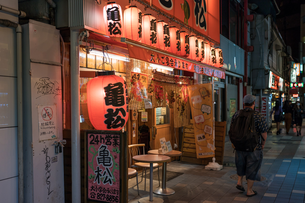 横須賀、夜スナップ
