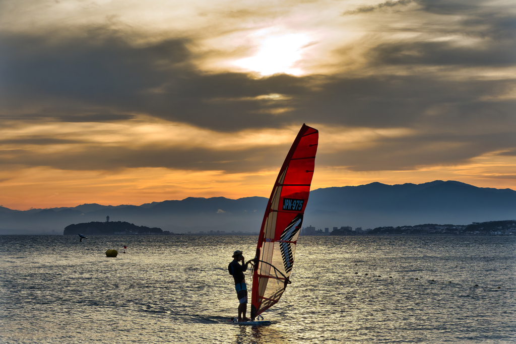 夕刻のウインド