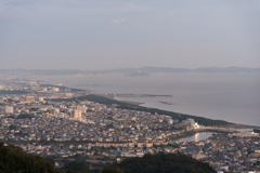 湘南平から相模湾を望む