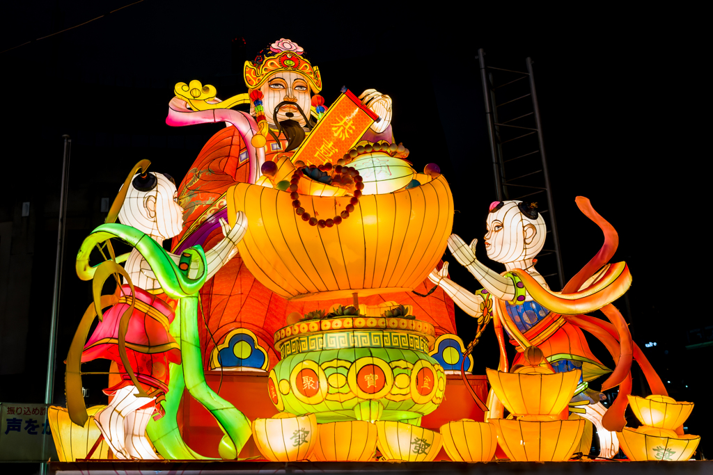 2024春節燈花（イルミネーション）