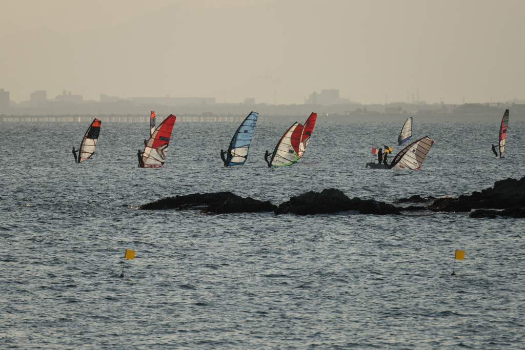 真名瀬　ダイヤモンド富士の日