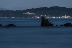 真名瀬の夜明け