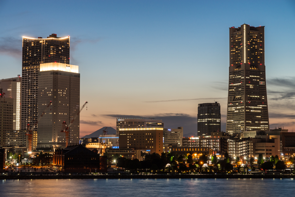 大さん橋　夕景