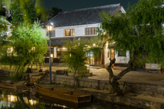 夜の倉敷美観地区